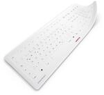 CHERRY Stream Protect Membrane, Hygienischer Silikon-Tastaturschutz, Deutsches Layout
