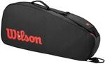 Wilson Clash V3 Super Tour Tennisschl&auml;gertaschen, Schwarz/Infrarot