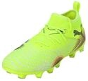 Puma Unisex Kinder Future 8 Match Fg/Ag Jr Fussballschuh, Yellow Alert Puma Black Sun