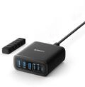 Anker 112W USB C Ladeger&auml;t, 6 Port Ladestation mit 112W Ausgang Leistung, F&uuml;r