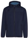Trigema Herren Softshell-Kapuzenjacke mit Rei&szlig;verschluss Navy L