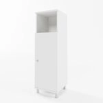 Vicco Midischrank Fynn, Wei&szlig;, 30 x 95 cm, zur Aufbewahrung von Badutensilien...