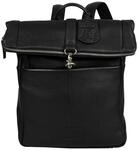 Burkely Soft Skylar Rolltop Backpack 14' Buzzy Black