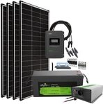 Offgridtec Autark Pro XL 24V 800W Solaranlage, 2000W AC Leistung, 100Ah LiFePO4...
