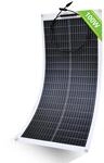 ECO-WORTHY 100W 12V Solarpanel Flexibel Monokristallines Solarpanel, Solarmodul mit