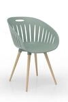 Topstar T2023 OUTDOOR (2er-Set) Buche - Eiche gebeizt / Schale olive