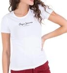Pepe Jeans Damen NEW VIRGINIA SS N T-Shirt, 800WHITE, XL
