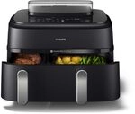 Philips Steam Airfryer 5000 Series Dual Basket Hei&szlig;luftfritteuse mit