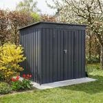 Albatros Profi Ger&auml;tehaus L &ndash; verzinktes Metall in Anthrazit (RAL 7016) 