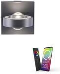 Paul Neuhaus Q-MIA 9185-13 Smart Home LED-Wandleuchte Up & Down Lichteffekt,...