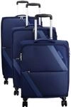 American Tourister Trolley Star Max 3 PC Set A Navy/Blue dunkelblau 81cm