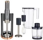 HAGENUK Stabmixer-Set | 800 Watt | Titan-Klinge | 7-teilig | Kartoffelstampfer 