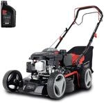 Scheppach Rasenm&auml;her RM420A | 5 in 1-3,3PS | Schnittbreite 420mm | 45L Fangkorb 