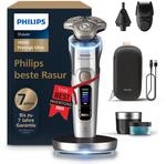 Philips Rasierer i9000 Prestige Ultra f&uuml;r Herren, Nass- und Trockenrasur, chrom,