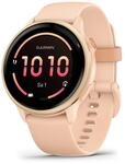 Garmin Vivoactive 6, 42 mm, GPS-Fitness-Smartwatch, Dawn/Pink Dawn Metallic | AMOLED
