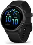 Garmin Vivoactive 6, 42 mm, GPS-Fitness-Smartwatch, Schwarz/Schiefergrau | AMOLED