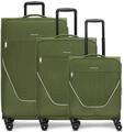 Stratic Koffer-Set 3-teilig f&uuml;r Damen und Herren | Reise-Trolleys 51 x 31 x 76...