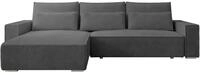 storez24 Ecksofa Alice mit Bettkasten und Schlaffunktion, Cordstoff in L-Form