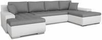 Sofnet Wohnlandschaft mit Schlaffunktion Faris U-Form - Couch, Schlafsofa mit