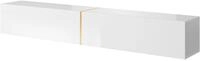 Selsey TV Schrank Board Sideboard Fernsehtisch Fernsehschrank 200 cm H&auml;ngend Wei&szlig;