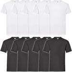 Fruit of the Loom Herren Super Premium Short Sleeve T-Shirt (10er Pack), Gr&ouml;&szlig;e:5XL,