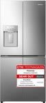 Hisense RQ5P470SYID Cross Door mit Eisw&uuml;rfelbereiter&Wasserspender/80cm Breite/483L/