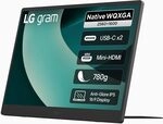 LG gram +View 17MT70, 17 Zoll Portable Monitor, 16:10, WQXGA 2.560x1.600, DCI-P3 99%, LG gram +View 17MT70, 17 Zoll Portable Monitor, 16:10, WQXGA 2.560x1.600, DCI-P3 99%,