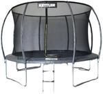 KETTLER Outdoor Trampolin Jump 365 I Gartentrampolin mit Sicherheitsnetz & 365 cm