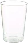 Papstar Plastikbecher / Einwegbecher 0.2 l transparent (40 St&uuml;ck) &Oslash; 6.8 cm H&ouml;he