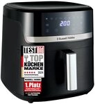 Russell Hobbs Hei&szlig;luftfritteuse XXL 8,3L Rapid AirFryer [kompaktes Geh&auml;use, sehr
