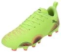 Puma Future 8 Play FG/AG JR, Unisex Fussballschuh, Yellow ALERT-Puma Black-Sun