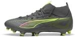 PUMA Erwachsene Ultra 5 Match+ FG/AG Fu&szlig;ballschuhe 47, Matte Aged Silver Yellow