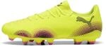 Puma Future 8 Play FG/AG, Unisex Fussballschuh, Yellow ALERT-Puma Black-Sun Struck,