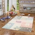 Pergamon Kinderzimmer Teppich Maui Kids in Pastell Farben Unterwasserwelt in 5