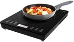 Cecotec Tragbare Induktionskochplatte 1 Brenner Full Magma Slim. 2000W Leistung in 8