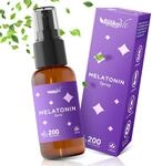 Melatonin Spray &ndash; 0,5 mg Melatonin pro Tagesdosis &ndash; mit Vitamin B6 &ndash;