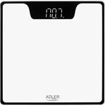 ADELR EUROPE - Waage Personen Wei&szlig; - K&ouml;rperwaage mit LED-Display - Personenwaage