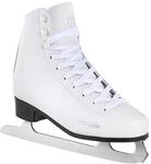 Powerslide Playlife Eiskunstlauf Schlittschuhe Classic White | Kn&ouml;chelpolster 