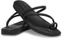 Crocs Herren Miami Toe Loop Sandal Sandalen, Black, 39/40 EU