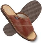 filsko&reg; Louns - Slippers Herren - offen - EVA Sohle - Naturleder - rutschfest -