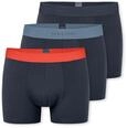Schiesser Herren 3 Pack Boxershorts Bio Baumwolle Multipack - 95/5 Organic, Sortiert