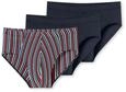 Schiesser Herren 3 Pack Unterw&auml;sche Slips mit weichem Bund Bio Baumwolle Multipack -