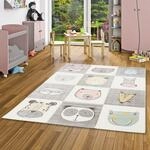 Pergamon Kinder Teppich Maui Kids Happy Animals Bunt in 5 Gr&ouml;&szlig;en