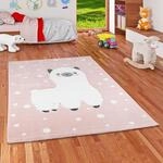 Pergamon Kinder Teppich Maui Kids Alpaka Rosa in 5 Gr&ouml;&szlig;en