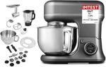 MEDION K&uuml;chenmaschine mit Fleischwolf - Mixer, 3in1 - Titan |...