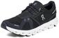 On Cloud 6 Herren-Sneaker, Schwarz/Wei&szlig;, 12