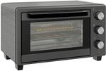 HOMCOM Minibackofen 21L 1400W 60 Min. Timer, Kleinbackofen mit 100 &deg;C-230 &deg;C