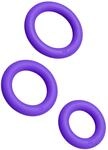 ROMP Remix Trio Cock Ring Set - dehnbare weiche Silikon Ringe - Nicht vibrierende
