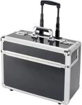 Alumaxx 45129 Pilotenkoffer C-2, Piloten Koffer in Carbon-Optik, Alukoffer mit