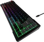 Raijintek MGA-68 0R40B00275 Gaming-Tastatur, kabelgebunden, 69 Tasten, Hot-Swappable,